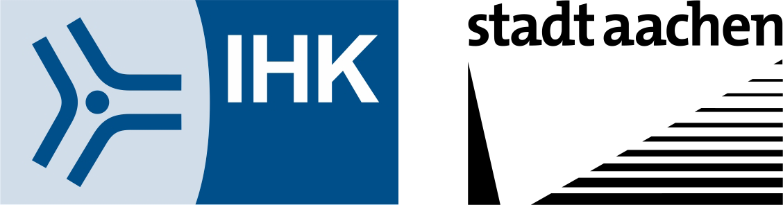 Logo IHK und Stadt Aachen